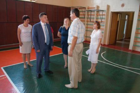 Осмотр районного дома культуры