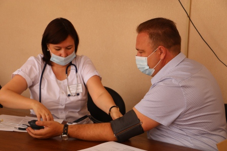 12 июля в администрации Тбилисского района состоялся второй прививочный день