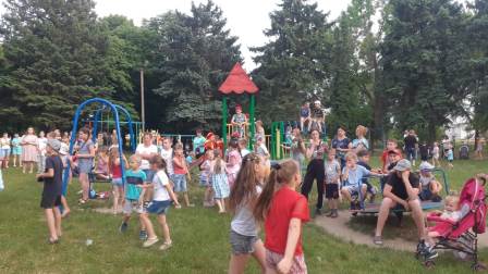 В Нововладимировском поселении открыли сезон работы детских площадок