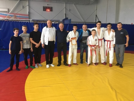 В Тбилисском районе состоялись соревнования по самбо