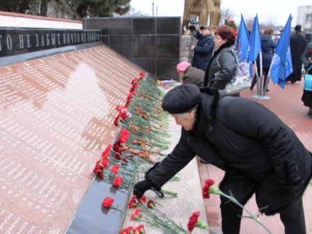 Тбилисский район отмечает 76-ую годовщину освобождения от немецко-фашистских захватчиков