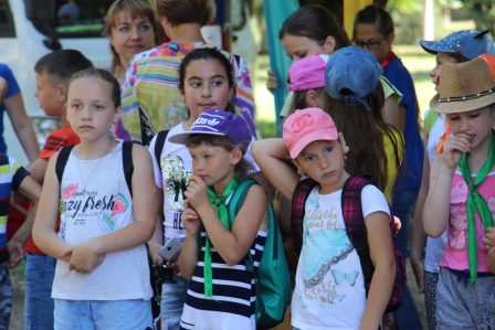 В Тбилисской прошел спортивный праздник для детей