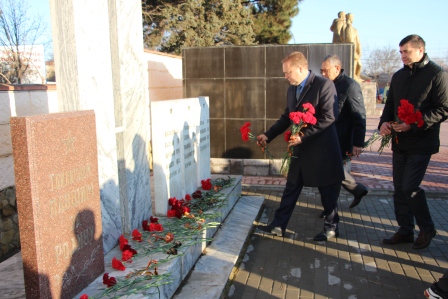 В Тбилисском районе почтили память погибших в Чеченской республике