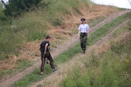 В Тбилисском районе проходят казачьи игры