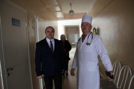 Глава Тбилисского района посетил больницу