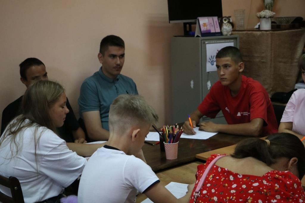 В Тбилисском районе для подростков с ограниченными возможностями здоровья провели тренинг