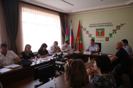 В Тбилисском районе обсудили безопасность детей на дорогах