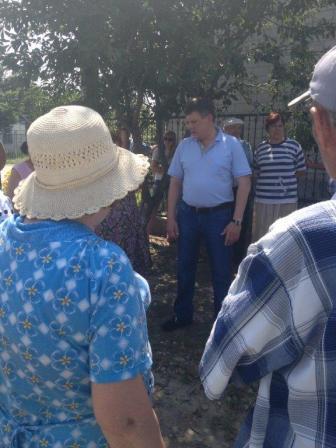 Встреча с жителями ул.Миллионной