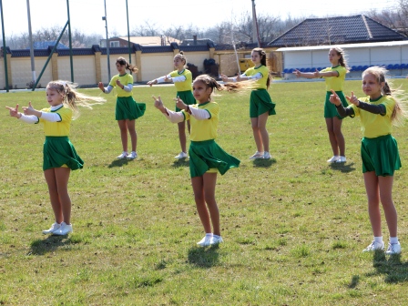 Фестиваль по тэг-регби прошел в Тбилисском районе