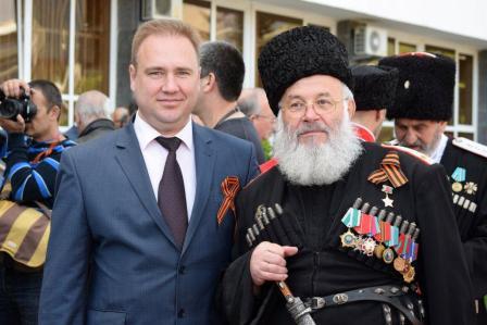 Делегация Тбилисского района приняла участие в параде Кубанского казачьего войска