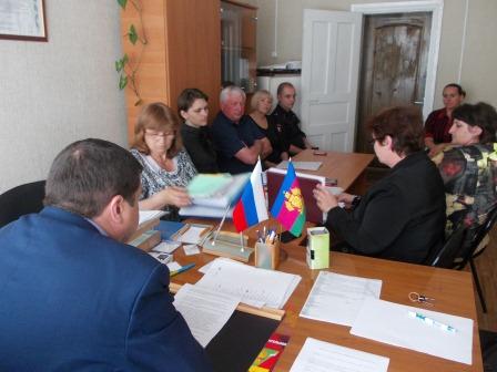 Заседание Совета профилактики в Нововладимировском сельском поселении