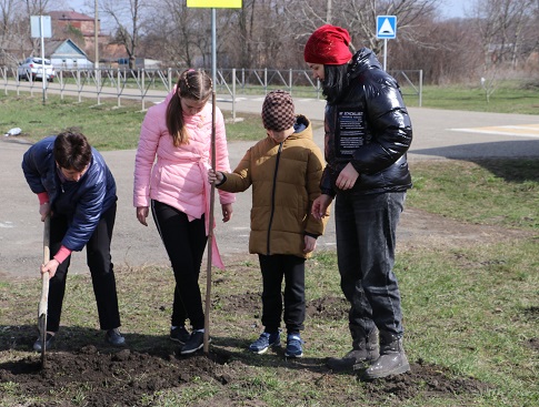 В Песчаном продолжает расти «Сад памяти»