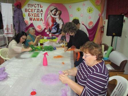 Мастер-класс по валянию прошел в Тбилисской