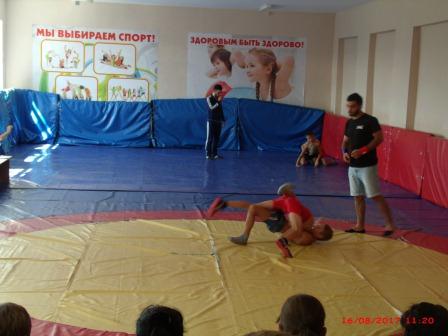 В Ванновском поселении состоялся открытый турнир по греко-римской борьбе