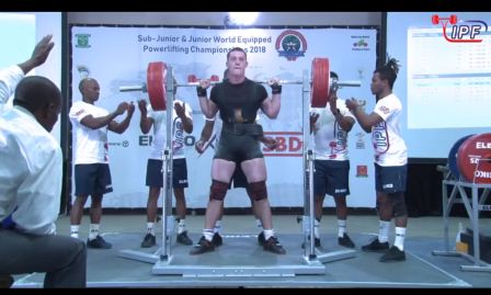 Владимир Базуев из Тбилисского района занял второе место на первенстве мира по экипировочному пауэрлифтингу