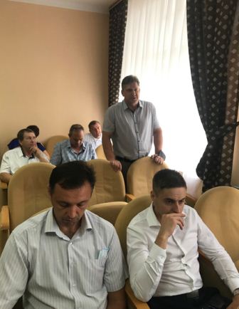 Депутат ЗСК Петр Савельев в Тбилисском районе