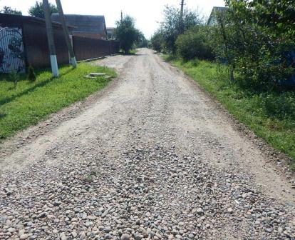 В Тбилисской продолжают грейдировать дороги