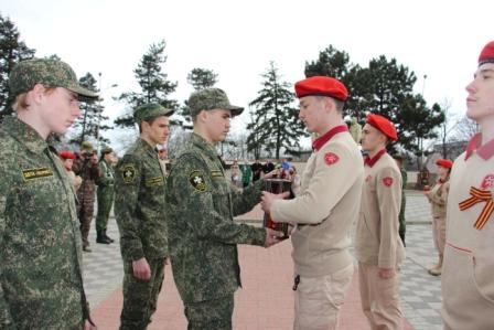 Акция «Эстафета памяти» прошла в Тбилисском районе