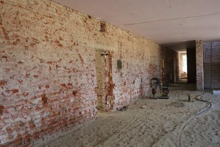 В здании четвертой школы села Ванновского продолжается капитальный ремонт 