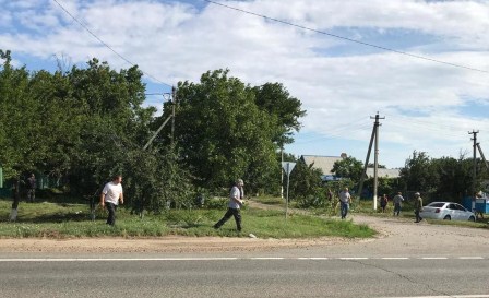 В станице Тбилисской прошел субботник