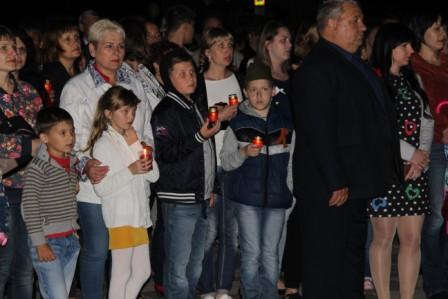 Акция «Свеча памяти» прошла в Тбилисской