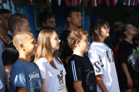 Школьники Тбилисского района принимают участие в многодневном туристическом походе