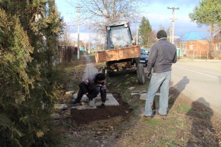 Работы по благоустройству