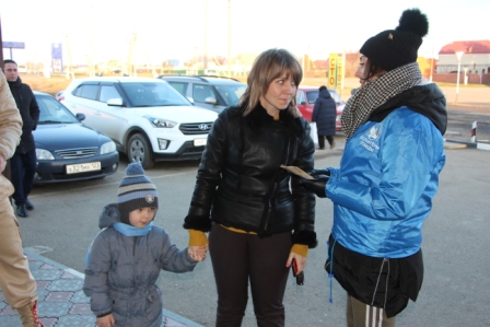 Жители Тбилисского района участвуют в акции «Блокадный хлеб»