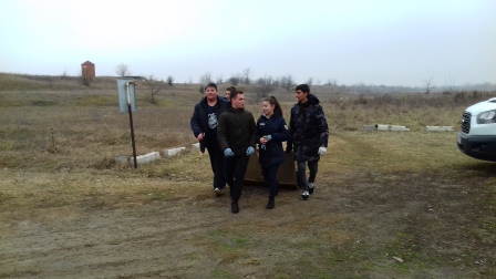 Проведена очередная архивно-поисковая экспедиция на линию обороны вдоль берега реки Кубань в годы великой Отечественной войны