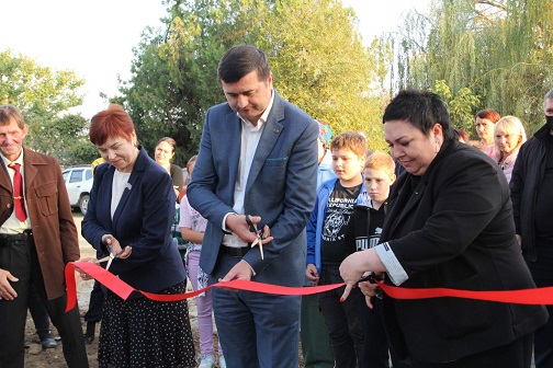 В Тбилисском районе благоустроили сквер