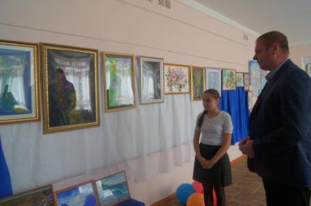 Выставка картин ученицы 9 класса 