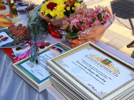 В Тбилисской отмечают 70-летие пожарной охраны