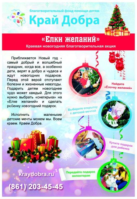 Акция «Елки желаний»