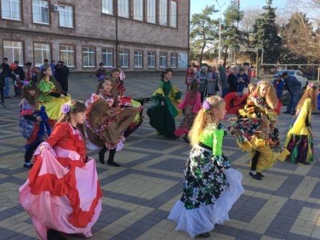 В Тбилисском районе отмечают День народного единства