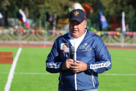 В Тбилисском районе открыли обновленный стадион «Чемпион»