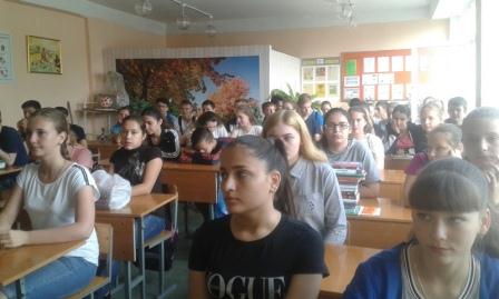 В рамках празднования Дня библиотек районная библиотека провела библиотечный урок 