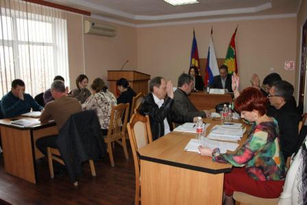 Сессия Совета Тбилисского района