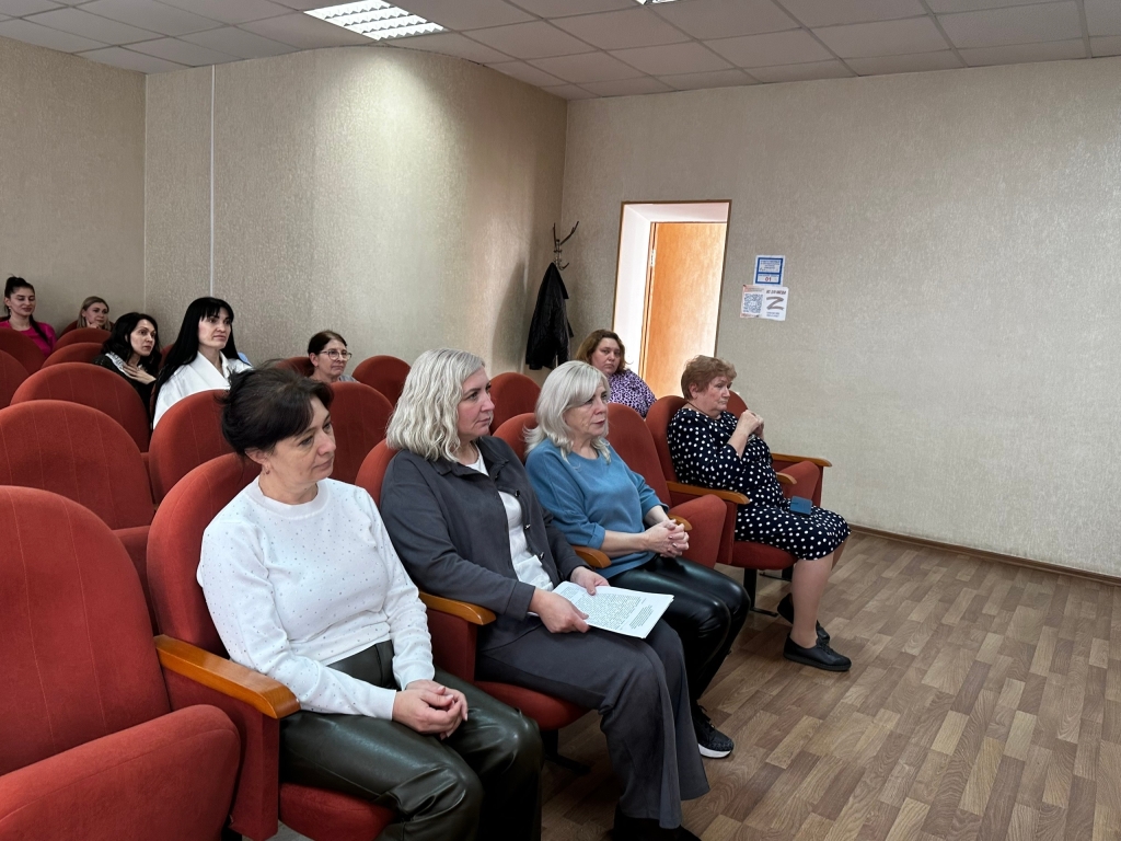 Групповое занятие для участниц проекта с психологом