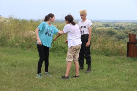 В Тбилисском районе проходят казачьи игры