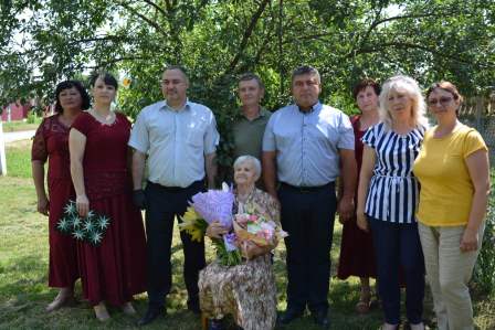 Жительница села Ванновского отмечает 90-летний юбилей