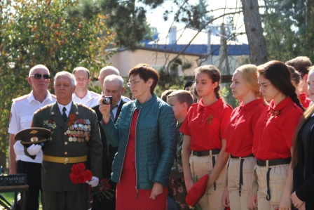 В Тбилисской открыли мемориальную доску Герою Советского Союза 