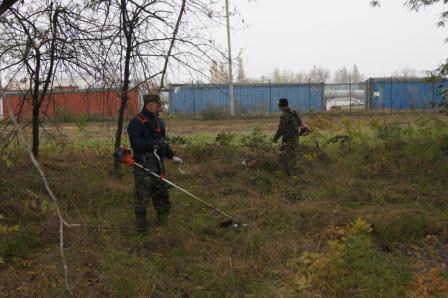 В Тбилисском районе прошел массовый субботник