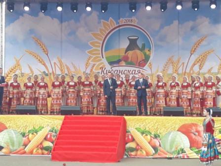 Тбилисский район принимает участие в «Кубанской ярмарке»