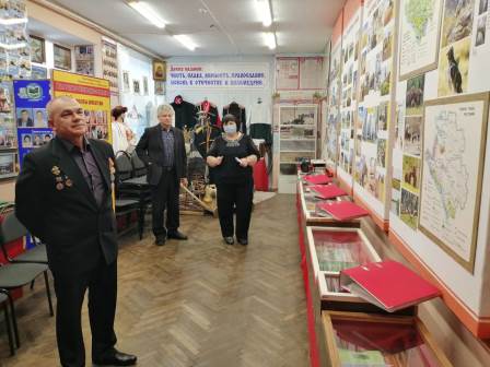 Школьники встретились с ветераном боевых действий в Афганистане