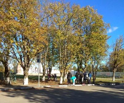 В Ловлинской прошел субботник