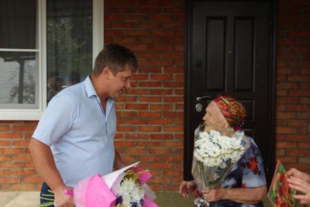 Ветерану Великой Отечественной войны из станицы Тбилисской исполнилось 95 лет