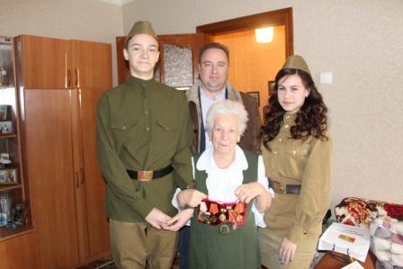 Глава Тбилисского района посетил блокадников Ленинграда