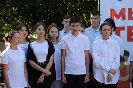 В Тбилисском районе прошло памятное мероприятие, посвящённое Дню солидарности в борьбе с терроризмом