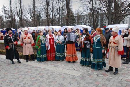 Тбилисские артисты выступили на Александровском бульваре