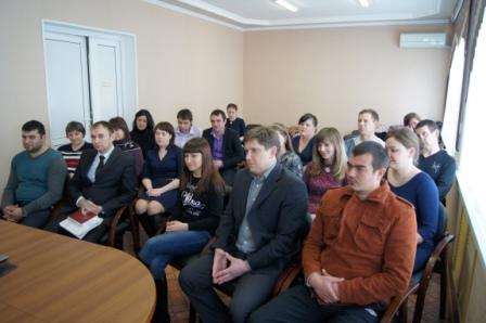 В. Б. Красноруцкий встретился с молодыми членами участковых избирательных комиссий